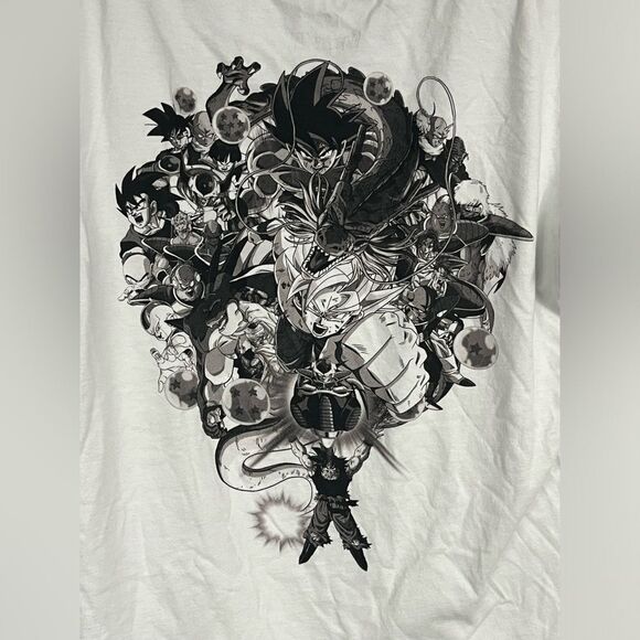 Uniqlo UT x DragonBall Z collab T Shirt Size XXS Pocket Logo - Picture 3 of 5